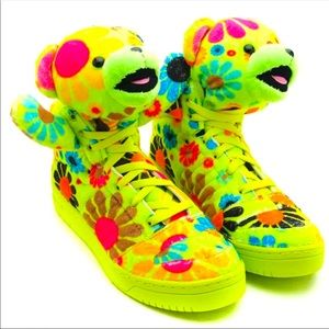 adidas Bear Jeremy Scott Flower Power Pre Owned